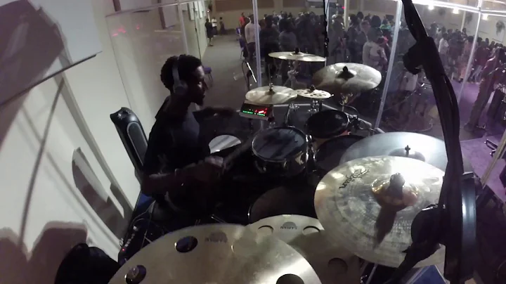 TeaJai Grizzle Drum Cam Of  "Now Is The Time" by F...