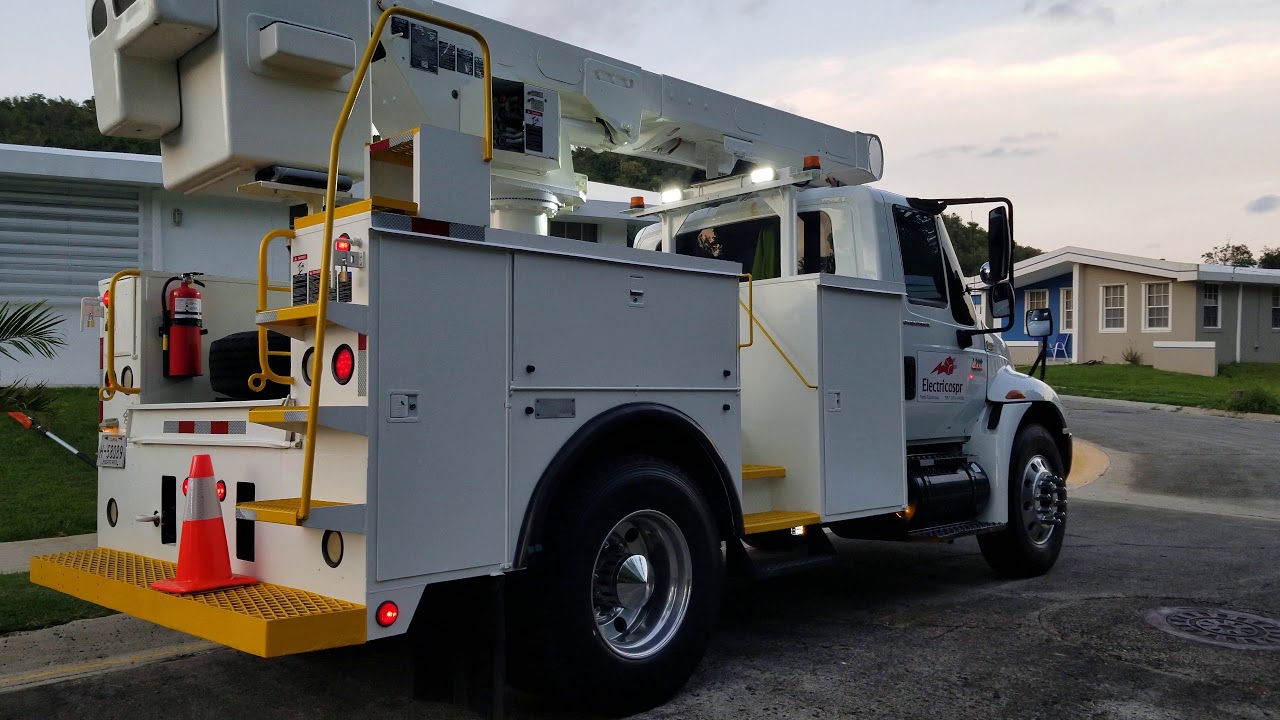 International Bucket Truck (part 1) YouTube