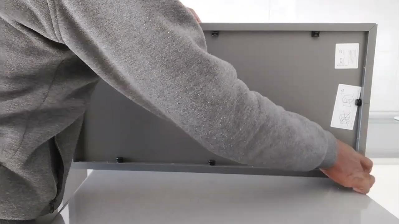 how to assembly your IKEA eket YouTube