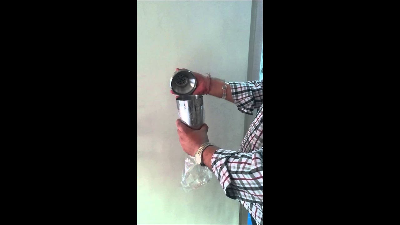 cocktail shaker opening video