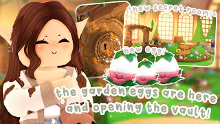 The *BRAND NEW* GARDEN EGG Is HERE & OPENING The SECRET VAULT in Adopt Me! 🌻