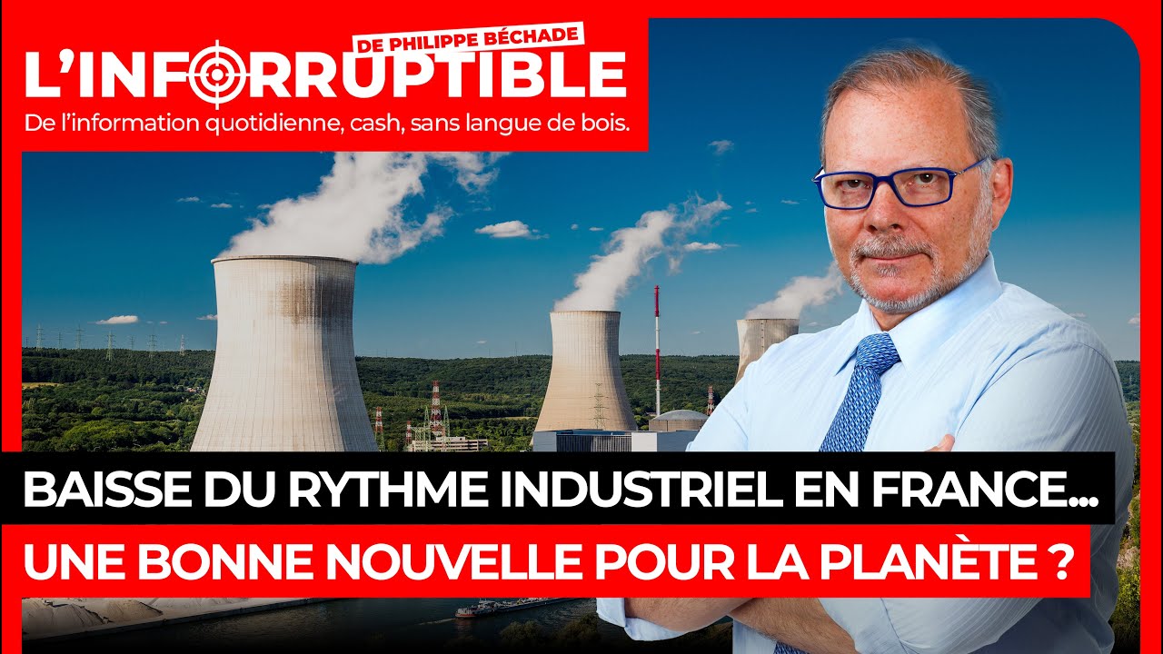 Baisse du rythme industriel en France… une bonne nouvelle pour la planète ?