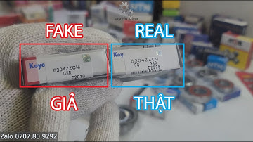 Phân biệt vòng bi (bạc đạn) Koyo chính hãng và hàng giả - phần 4
