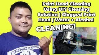 Full Print Head Cleaning Using DIY Cleaning Solution | Fixing Clogged Print Head News