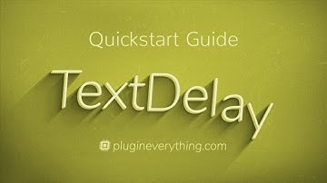 TextDelay Quick Start Guide