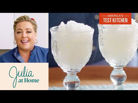 How to Make the Most Refreshing Lemon-Lime Ice | Julia at Home | America