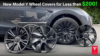 New 2023 Tesla Model Y Wheel Covers for less than $200! #tesla