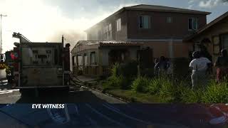 OCCUPANTS JUMP FROM WINDOW TO ESCAPE BURNING BUILDING Profile
