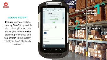 Application mobile pour effectuer vos réceptions de marchandises dans votre entrepôt sous SAP MM