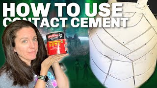 Making Sylvie's Armor and How to Use Contact Cement // Sylvie Costume Tutorial Pt. 4