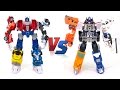 Transformers SuperLink Grand Optimus Prime VS CombinerWars Grand Optimus Prime Vehicle Robot Car Toy