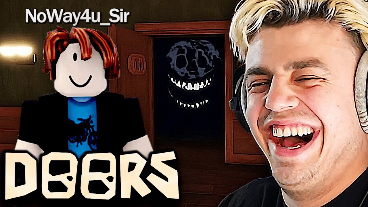 Papaplatte spielt ROBLOX DOORS The Hotel mit NoWay4u & Faister