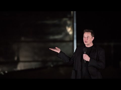 Elon Musk unveils space travel prototype