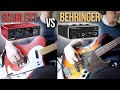 Focusrite Scarlett Solo (3rd Gen) vs Behringer U-Phoria UM2 | Guitar and Bass Examples