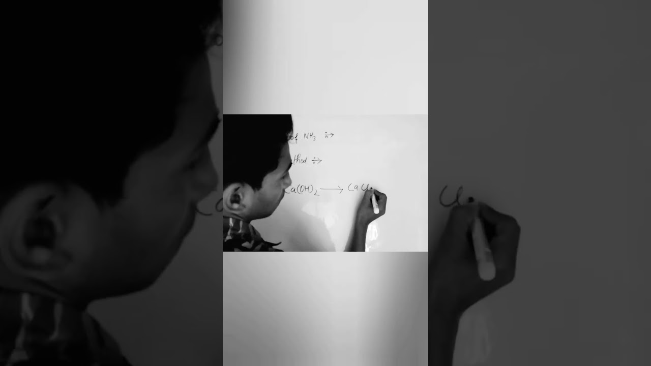 preparation of ammonia 😍🤩😜 laboratory method