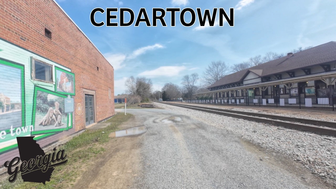 Cedartown, Georgia I Historic Downtown I Silver Comet Trail I Big Spring Park I 4K