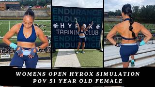 I Competed in a HYROX Simulation at 51...Here's What Happened/ MakeUPbyKiani