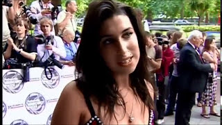 Amy Winehouse at Mercury Prize Awards 2004 | Short Interview from the Red Carpet