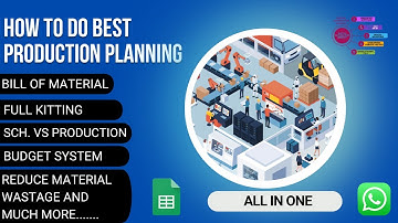 Boost Factory Efficiency with This Production Management Tool | PMS | BOM | FULL KITTING | WA
