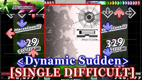 [Dynamic Sudden] 【DDR X2】 冥[Mei] / Amuro vs Killer [SINGLE DIFFICULT] 譜面確認+Clap