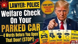 LAWYER: Police Welfare Check on Your Parked Car — 4 Words Before You Open That Door