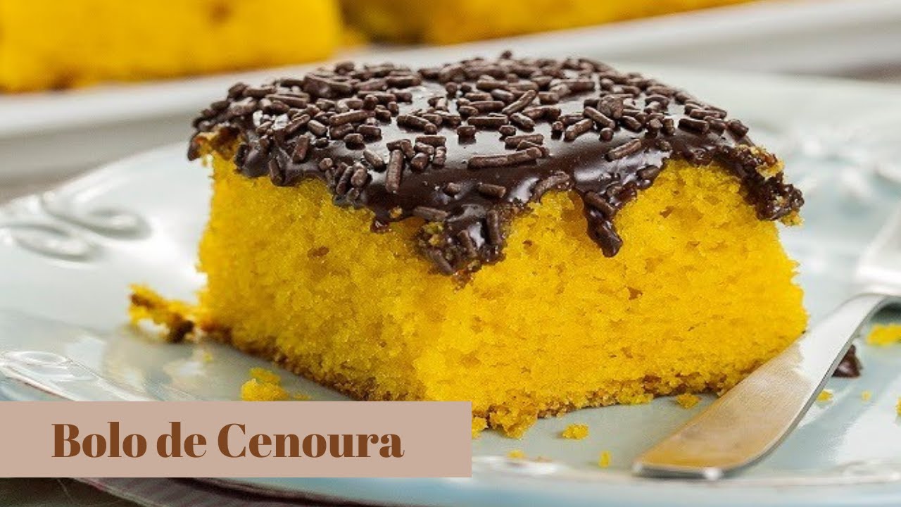 Como fazer o bolo de cenoura perfeito