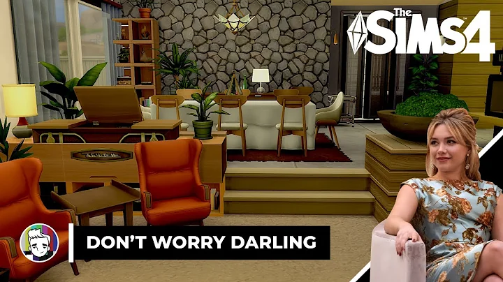 The Don't Worry Darling House | The Sims 4: Speed ...