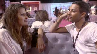 Victoria's Secret: Olivier Rousteing meets Isabeli Fontana