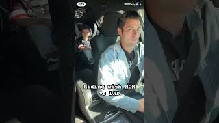 So gentle with mom vs dad 😂 Who won? #shorts #family #funny
