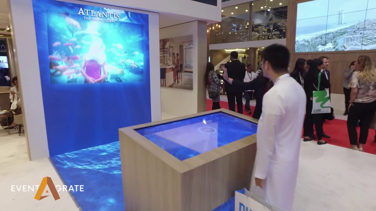 Atlantis Interactive OLED + LED at ATM 2019