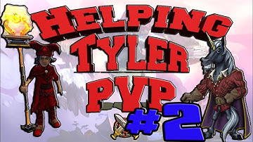 Wizard101 PVP Helping Tyler Get The Commander Robe, Part 2, pvp Tutorial