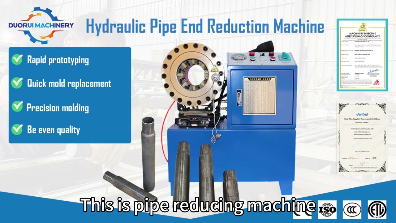 This is our pipe reducing machine