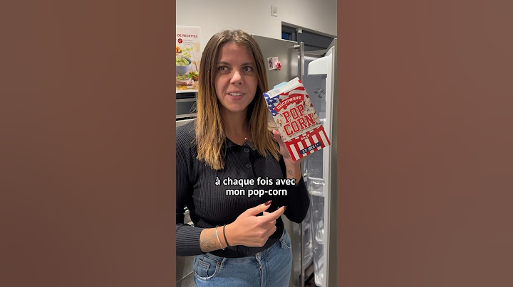 Qui veut du popcorn ?