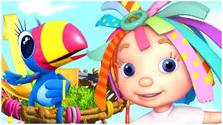 Przygody Rozi | Gniazdo ptaka | Śmieszne bajki dla dzieci | Nie ma jak Rosie screenshot 5