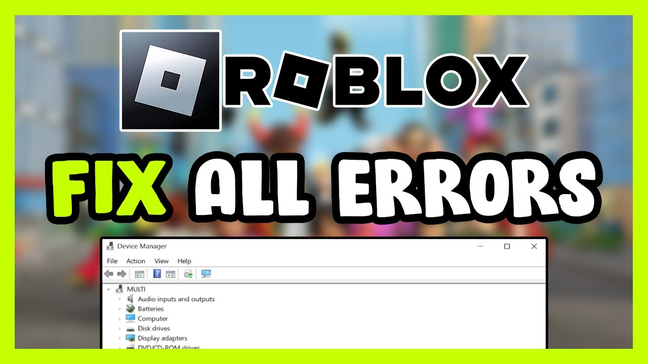 FIX Roblox Crashing, Freezing, Not Launching On PC 2023 