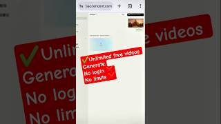 Yuanbao Unlimited Videos generate #aitool #aivideo #hunyuan #yuanbao #shorts