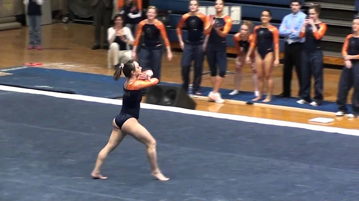 Illini Gymnastics Senior Allison Buckley Record Br...