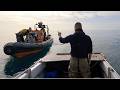 Sea fishing uk  boarded by fisheries whilst fishing new area  underwater  the fish locker