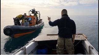 Sea Fishing UK  Boarded by Fisheries whilst fishing new area  UNDERWATER VIDEO!! | The Fish Locker