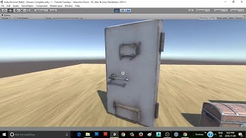 Unity 5 Tutorial Tuesdays: Doors, Drawers and Treasure Chests Part 1