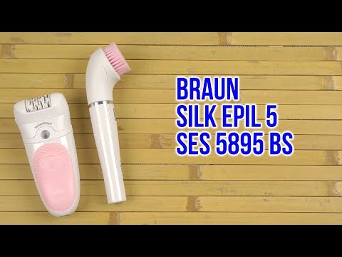 Распаковка BRAUN Silk epil 5 SES 5/895 BS
