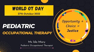 Pediatric Occupational Therapy | When does your child need a pediatric Occupational Therapist?