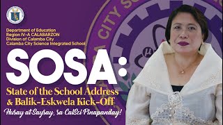 CCSIS SOSA & FIRST PARENTS SUMMIT SY 2021-2022