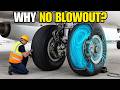 This is the real reason why airplane tires DO NOT explode on landing