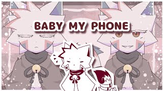 Baby My Phone Animation Meme || Flipaclip
