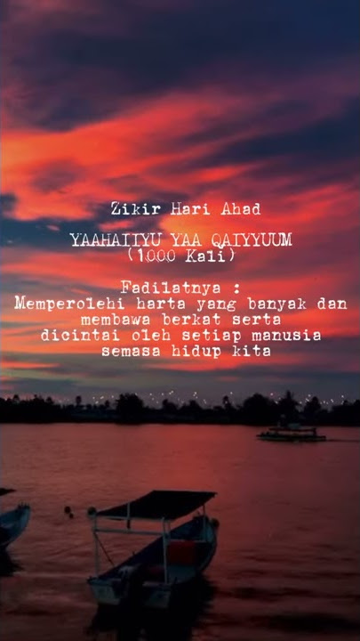 Zikir Hari AHAD