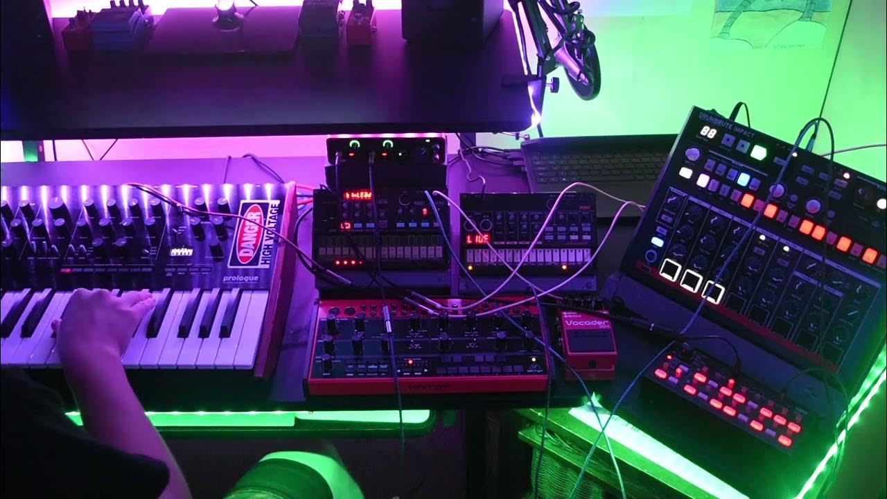(LIVE JAM)Prologue, Crave, Volca FM, DRUMBRUTE, SQ 1 YouTube
