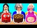 Wednesday vs Oma Koken Uitdaging | Geweldige Kookhacks GoFun Challenge