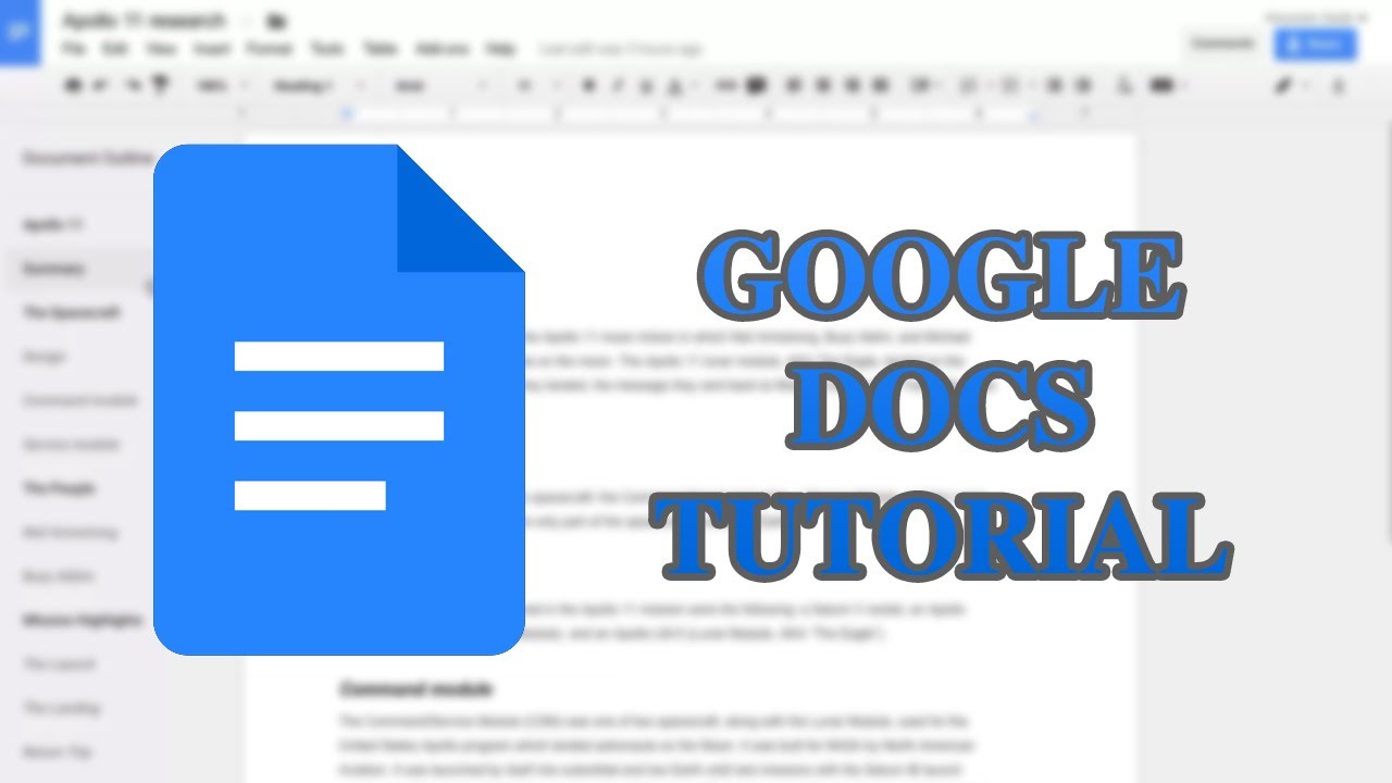 Google Docs Tutorial || Tech Tips By Aabu - YouTube