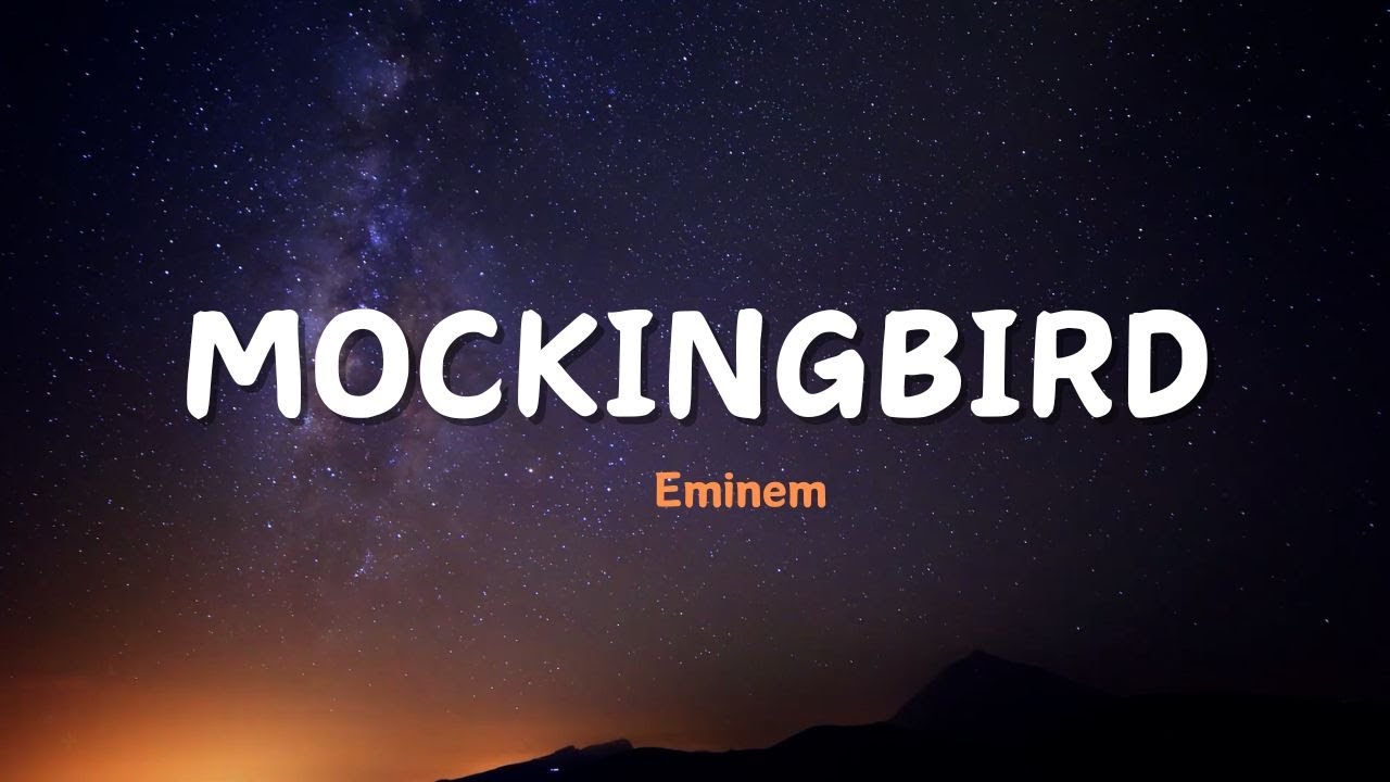 Mockingbird - Lyrical Song | Eminem | #mockingbird #eminem #lyricalvideo